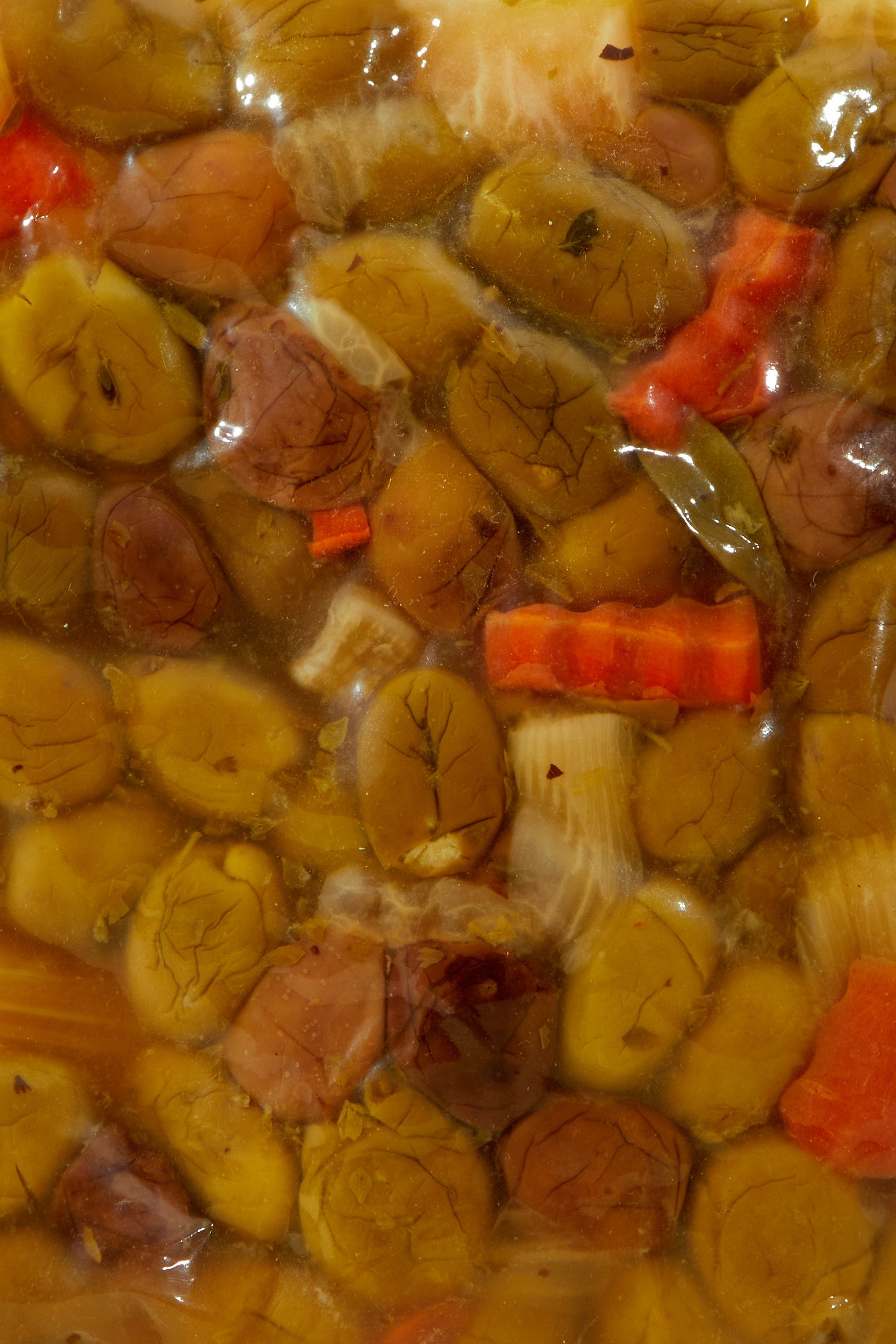 Olive Verdi e Nere con Giardiniera - Varietà: Nocellara Etnea e Gioconda 300g