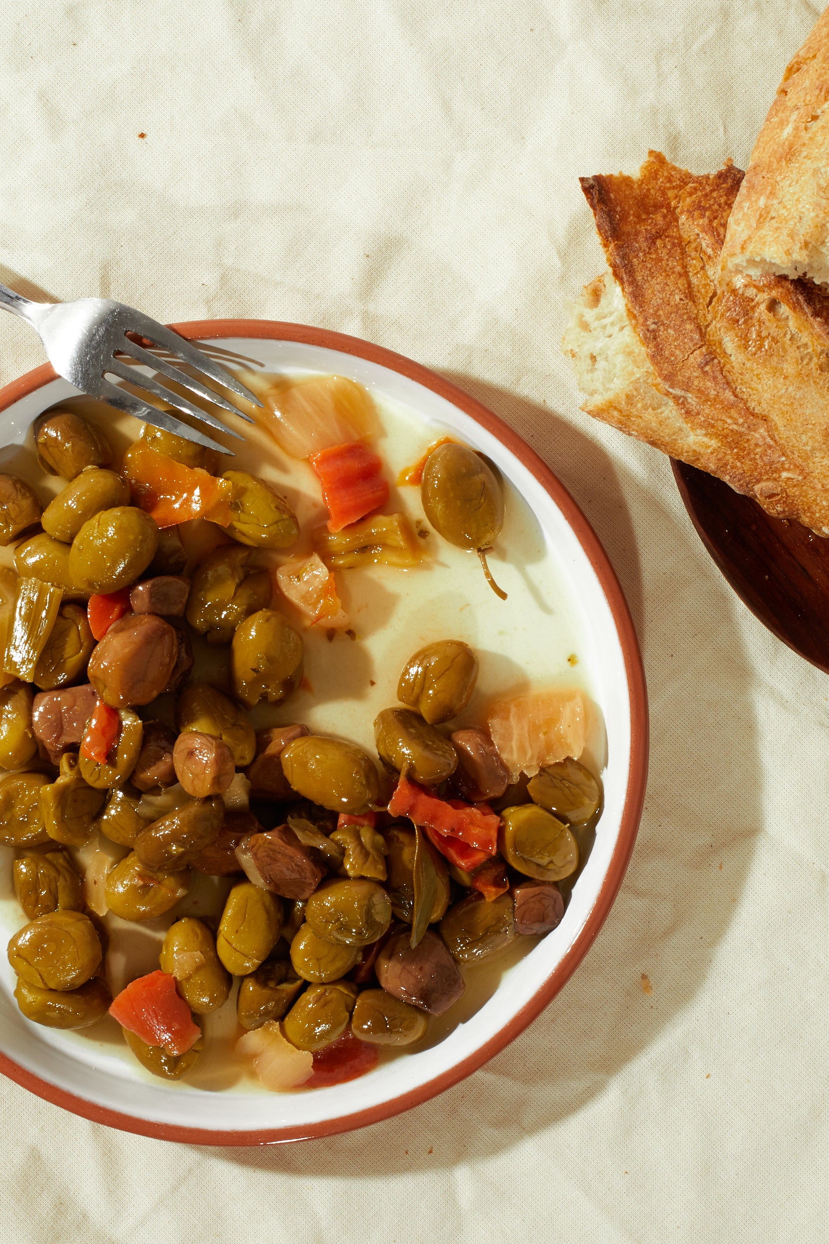 Olive Verdi e Nere con Giardiniera - Varietà: Nocellara Etnea e Gioconda 300g